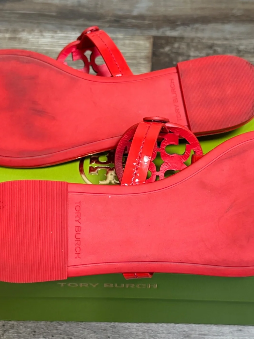 Tory Burch blazing red